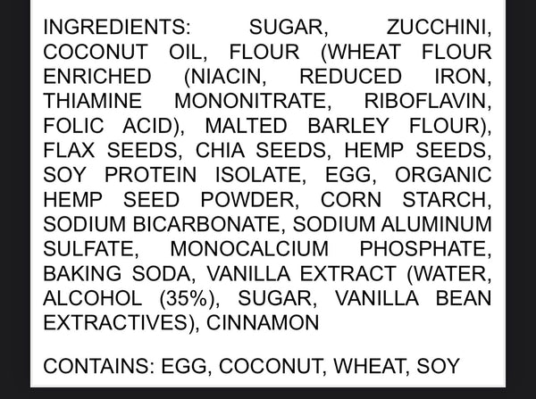 Power Zuke Protein Bread