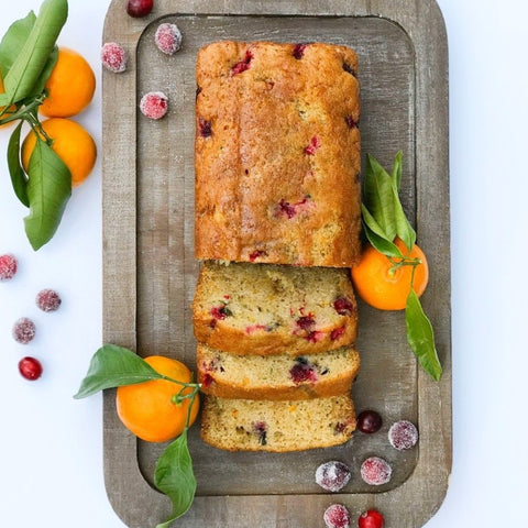 Gluten Free Cranberry Orange Zucchini Bread